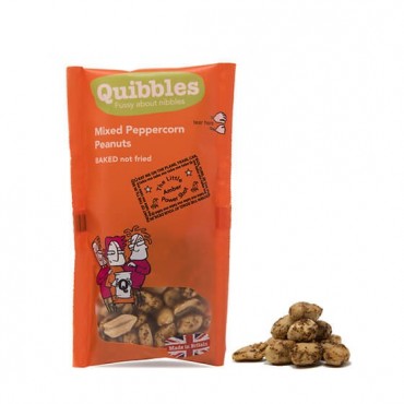 Quibbles Peppercorn Peanuts 30g